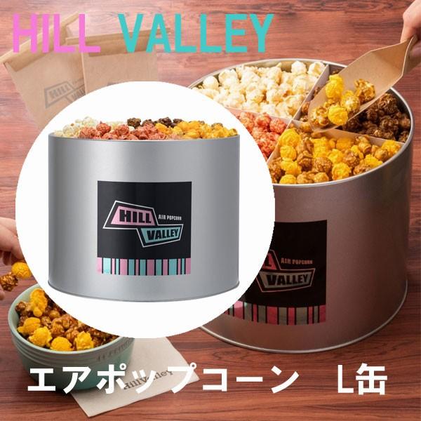 ホワイトデー 2026 かわいい お返し HILL VALLEY ポップコーン L缶 4種