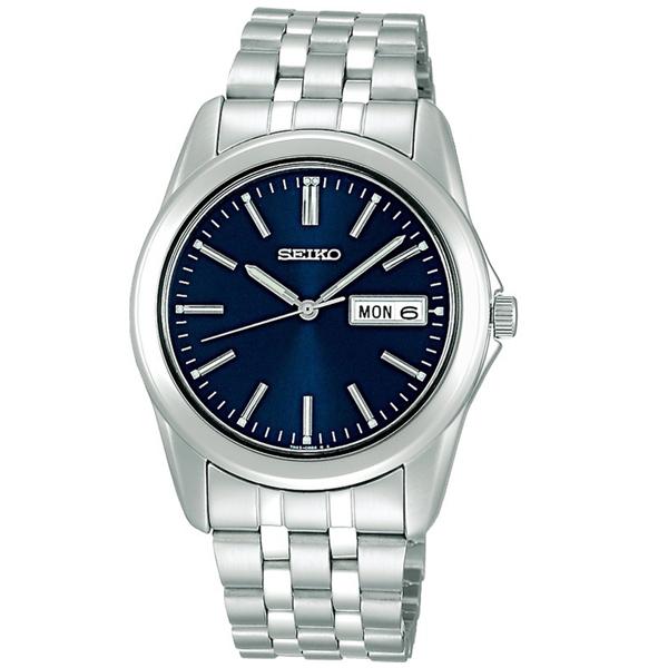 SEIKO SELECTION セイコーセレクション クオーツ ブルー文字盤 日付