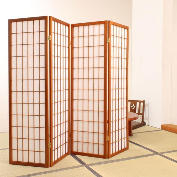弘益 衝立 障子 和風 間仕切り おしゃれ 目隠し モダン和風 木製