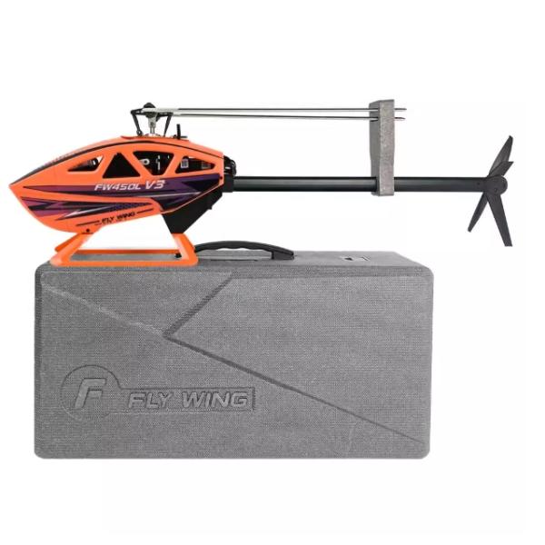 ☆H-ACE搭載☆ 最新版電動ヘリコプター FW450LV3-ACE-O オレンジ : RC