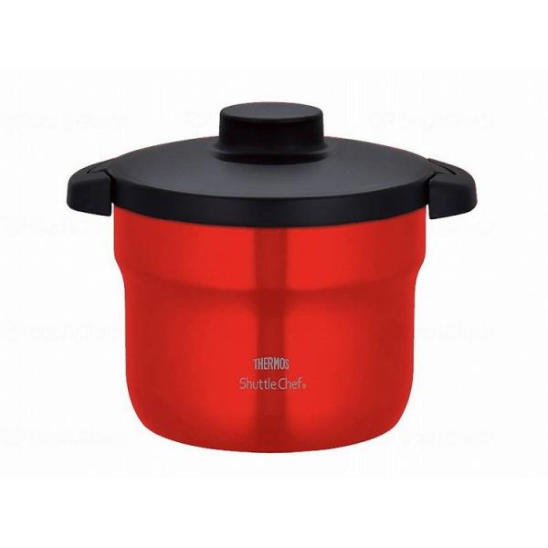 1台 サーモス 真空保温調理器シャトルシェフ/アーバンレッド