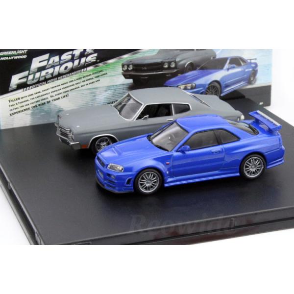 Greenlight 1/43 ワイルドスピード 日産 R34 スカイライン GT-R