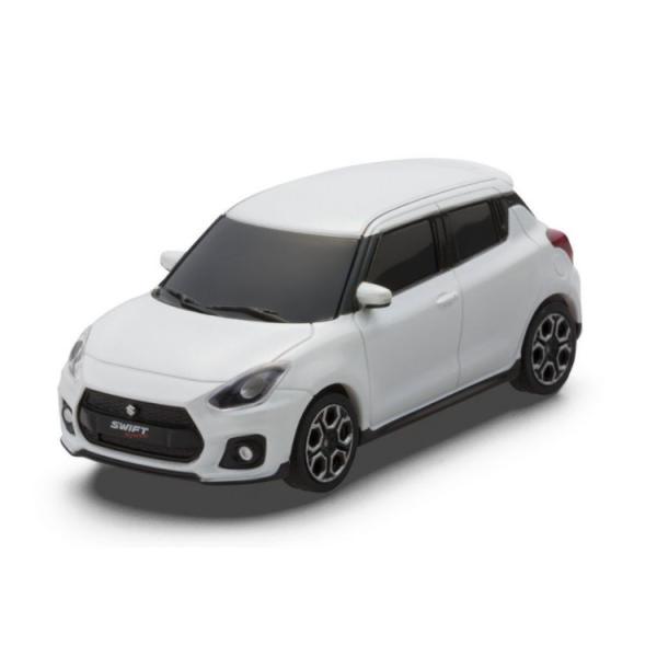 スズキ スイフトスポーツ プルバックミニカー ホワイト : 寝具