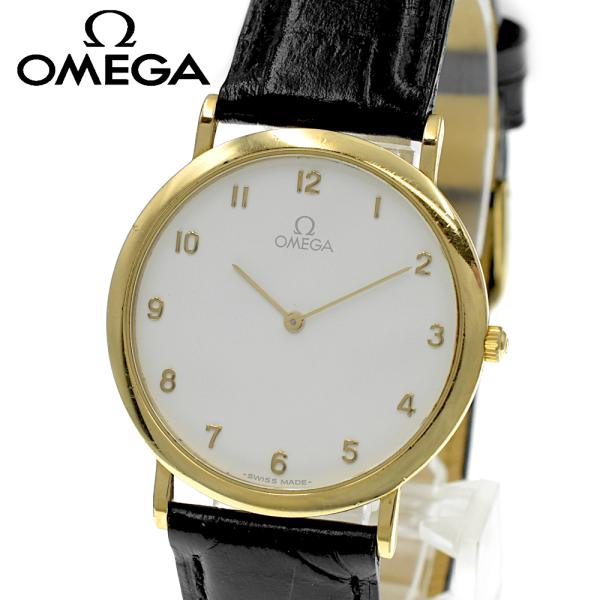 OMEGA（オメガ） デビル 195.0075.2/1378 ラウンド QZ クォーツ メンズ