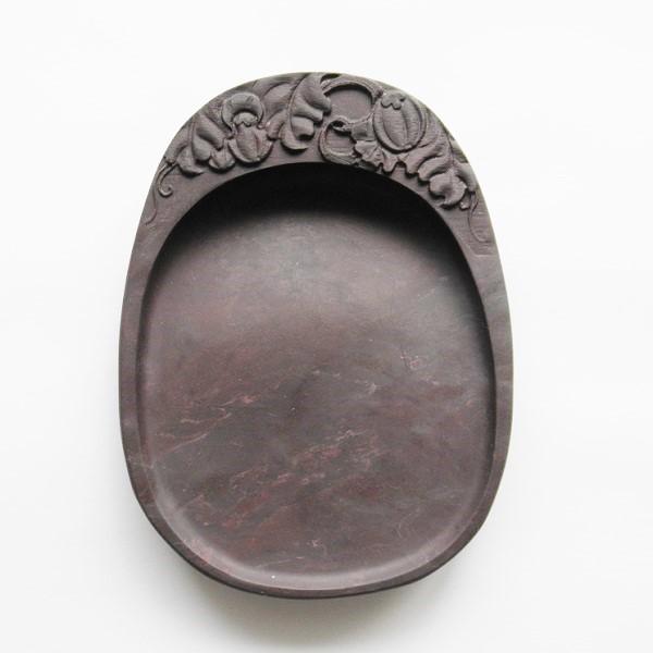 端渓硯 宋坑 5吋 中国硯 果葉硯 すずり : 書道用品 緑風店 - 通販