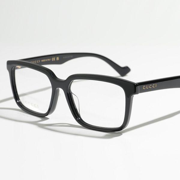 GUCCI（グッチ） メガネ GG0966OA メンズ スクエア型 めがね 眼鏡 ロゴ