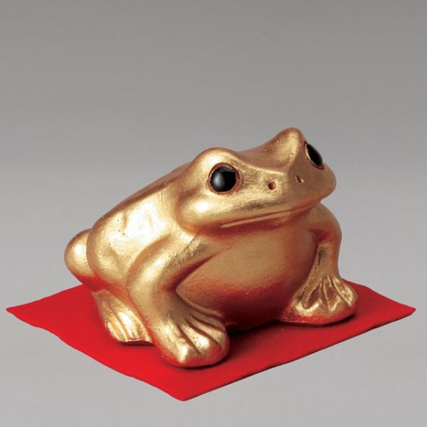 金銭蛙 大 カエル 置物 陶器 信楽焼 金運 財運 開運 グッズ インテリア