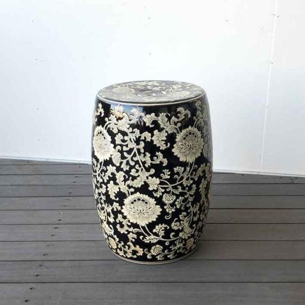 スツール チェア 陶器 イス アジアン オリエンタル コンパクト