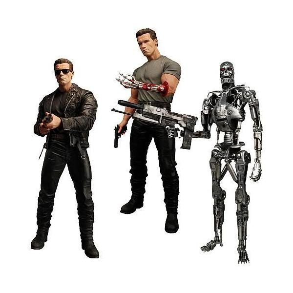 ターミネーター 2 シリーズ 1 7” フィギュア セット Of 3 : ワールド