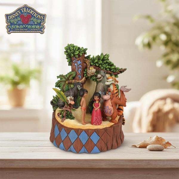 Disney（ディズニー） ジャングルブック 心の彫刻 19.9cm