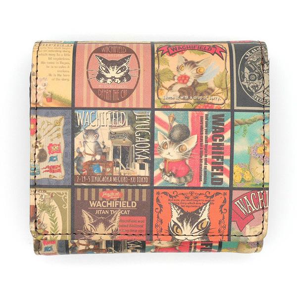わちふぃーるど（WachiField） コンパクト収納財布 レトロアート わち