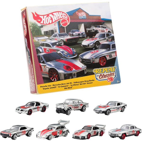 ホットウィール(Hot Wheels) マテル80周年 7パック : トイショップまの