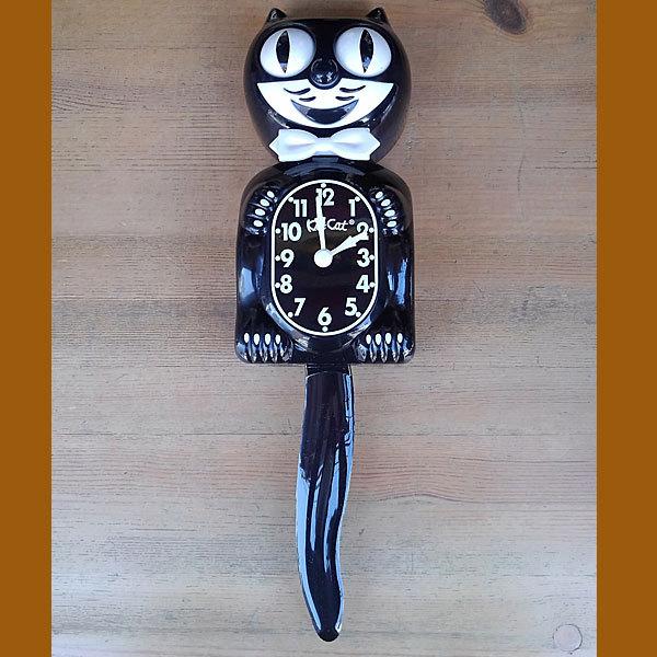 Kit Cat Klock キットキャットクロック ブラック 価格が変更しました