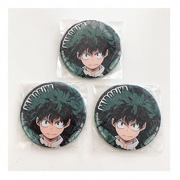 僕のヒーローアカデミア 缶バッジ 私達が来た! 緑谷出久 3個セット