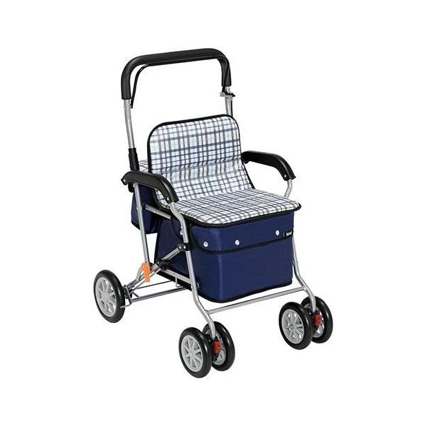 幸和製作所 シルバーカー ボクスト SIST02 チェックブラック : 特価COM