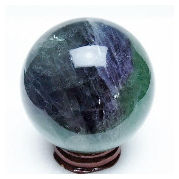 フローライト 丸玉 60mm スフィア 蛍石 一点物 151-8636 : 天然石