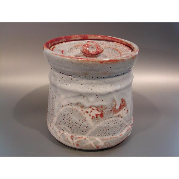 茶道具 水指 鼠志野、輝山 天神窯 水野輝幸作 : 佐藤大観堂 - 通販