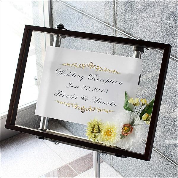 ウェルカムボード 額縁 立体額 A3サイズ ”クリアボックスフレーム