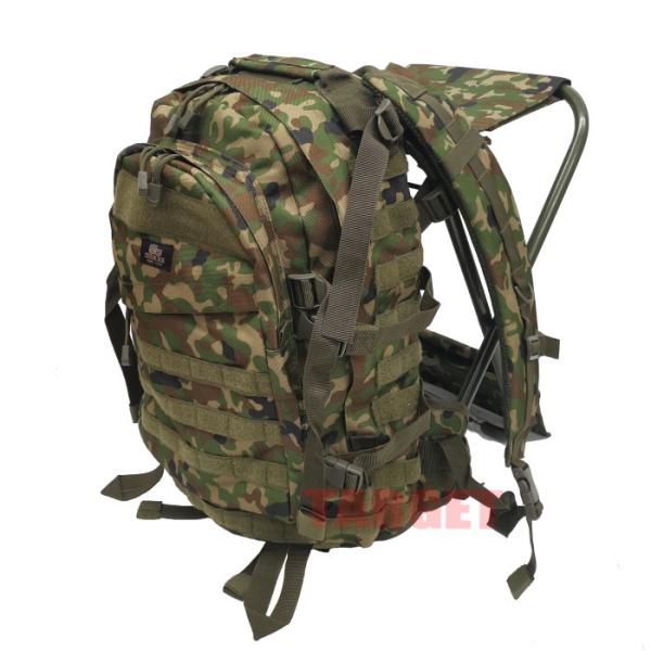 陸上自衛隊 迷彩 チェアバッグ 大容量 モール対応 （ストームクロス