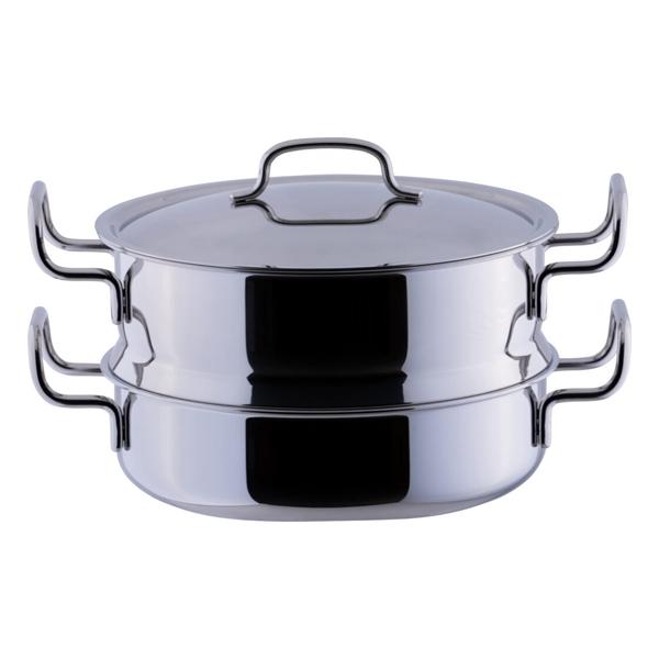 geo PRODUCT 蒸し器付鍋 25cm IH対応 GEO-25M ジオプロダクト 宮崎