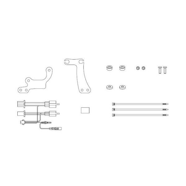 スペシャルパーツ武川 SP武川 Φ48スモールDNメーターステー＆ハーネス