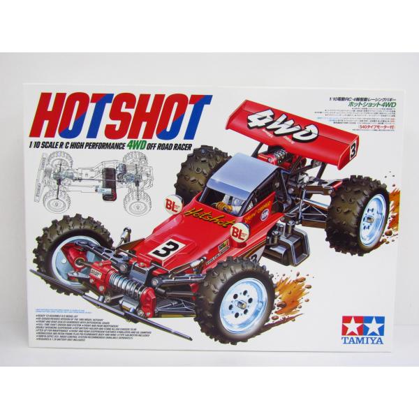 タミヤ（TAMIYA） 1/10 電動RC4WDレーシングバギー ホットショット4WD