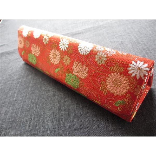 13絃 琴柱入れ(箏柱入れ/琴柱ケース) 錦 大 27cm ホック式 010