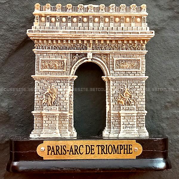 フランス パリ エトワール 凱旋門 オブジェ マグネット 3D 日本未発売