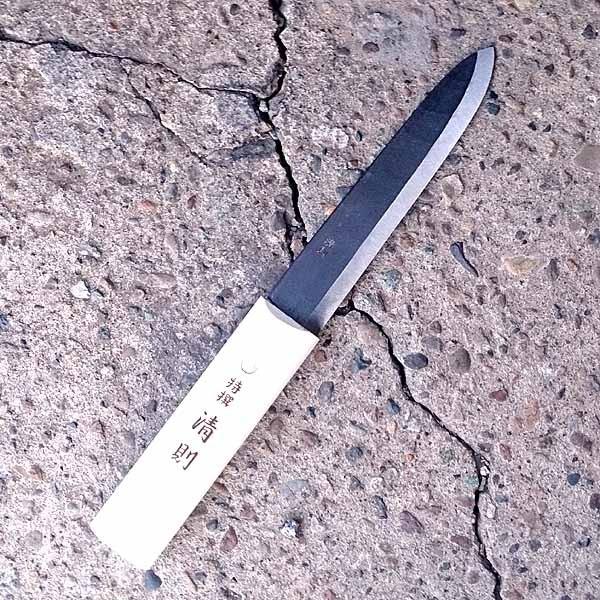 白紙鋼付 間切包丁（マキリ包丁) 刃渡り165mm 越後三条 日本製 和式