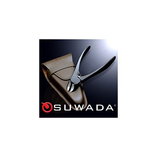 SUWADA（スワダ） ニッパー 爪切りブラックL＆本牛革ケースセット 諏訪