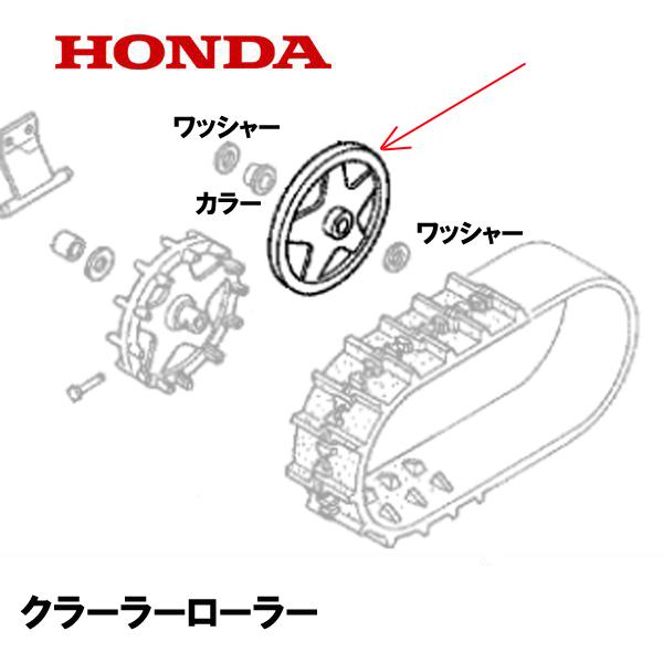 ホンダ（HONDA） 除雪機 クローラーローラー HS660 HS870 HS970 HS760