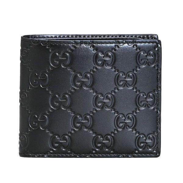 グッチシマ グッチ GUCCI 二つ折り財布 折財布 小銭入れなし 新品