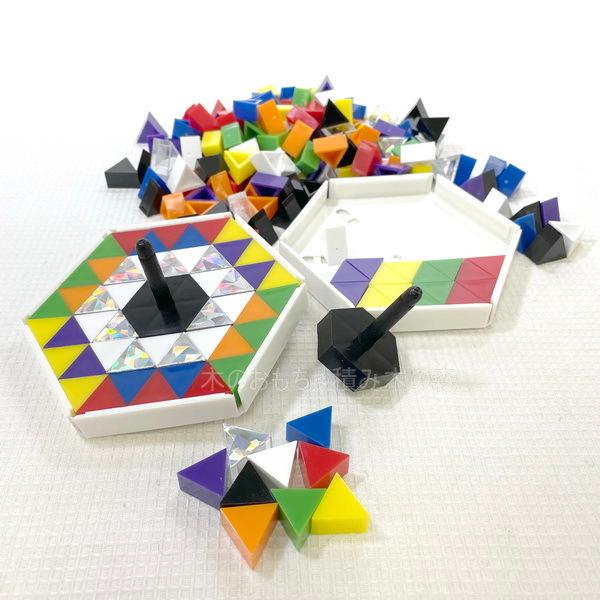 デュシマ プリズモ コマセット DUSYMA 幾何学模様作り パターン遊び