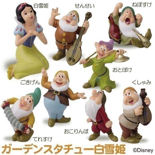 ガーデンスタチュー 白雪姫 TD-ST28・7人のこびと : ゆにでのこづち