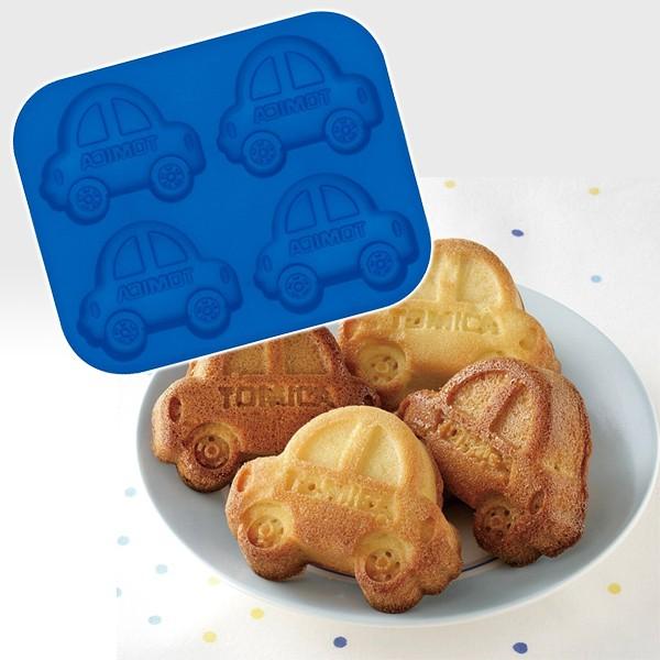 シリコンケーキ型 マドレーヌ トミカ 製菓道具 お菓子作り ケーキ型