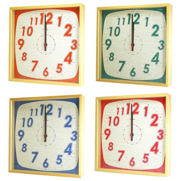 掛け時計 レトロ アンティーク風 電波時計 昭和 壁掛時計 おしゃれ