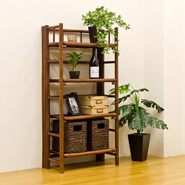 サカベ バンブーシェルフ シェルフ 4段 バンブー 竹 収納 ラック