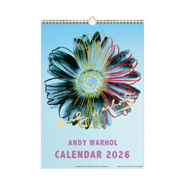 50%OFF】壁掛けカレンダー2026年 2026Calendar アンディ ウォーホル