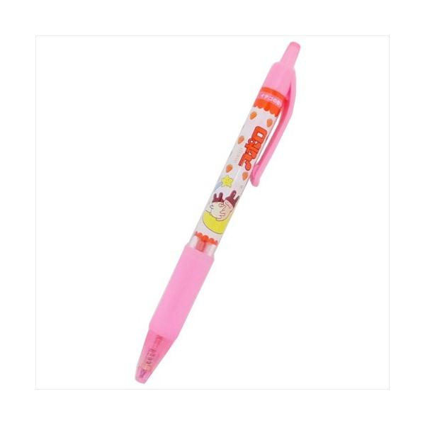 カラーペン カラーボールペン アポロチョコレート ピンク おやつ