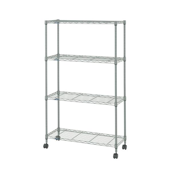 ルミナスEXラック4段75W EX7512−4GY 防錆加工 収納 スチールラック