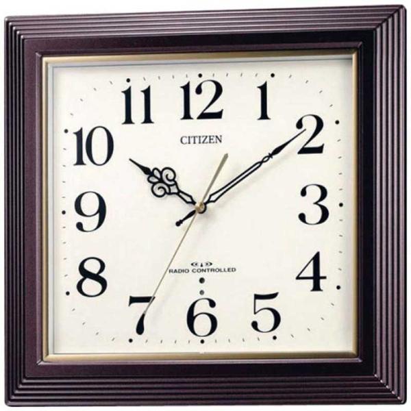CITIZEN（シチズン） 電波掛け時計「八坂」 4MY803-006 : コジマYahoo