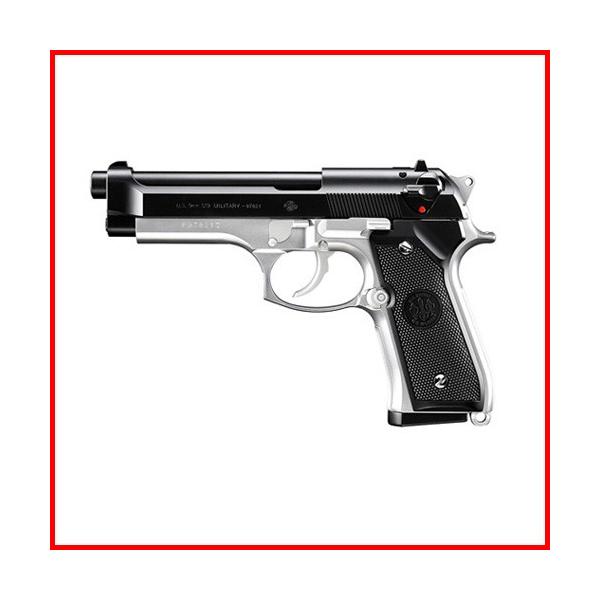 送料無料 東京マルイ エアガン M92F フレームシルバー ステンレス