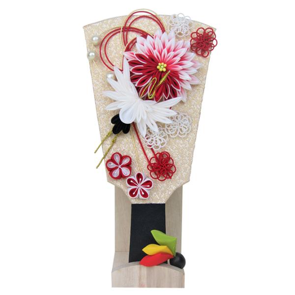 羽子板飾り 正月飾り 雛人形 ひな人形 初節句 コンパクト 水引細工