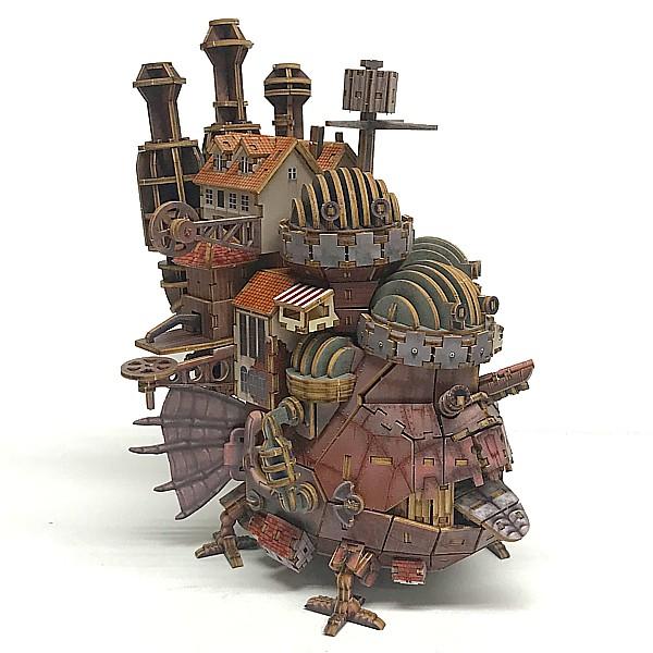 スタジオジブリ ハウルの動く城 ki-gu-mi ハウル城カラーVer. (木製