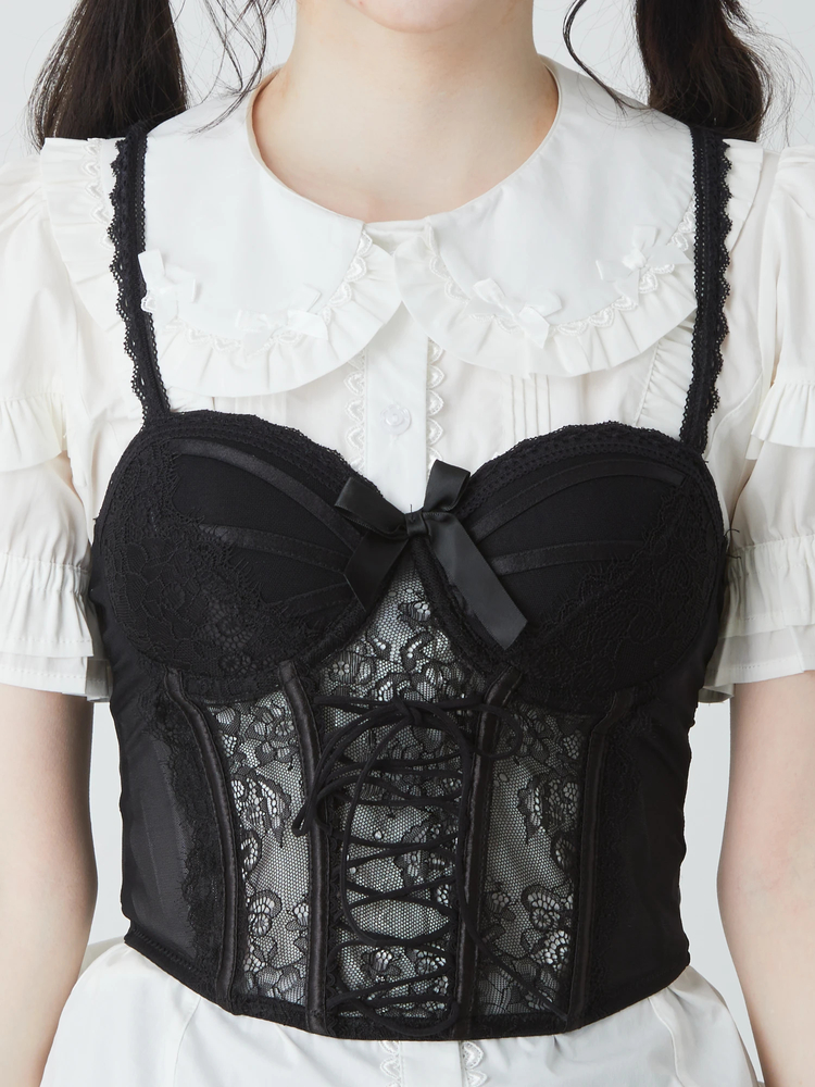 バレエコアレースコルセットインナー - Jamie エーエヌケー(ジェイミー
