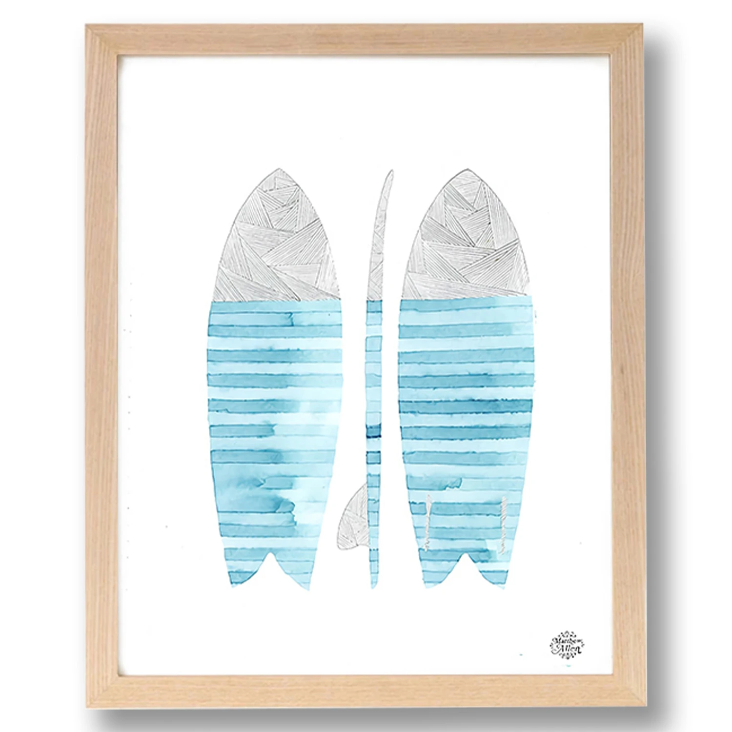 マシュー・アレン ハンドアート フレームセット Matthew Allen ②