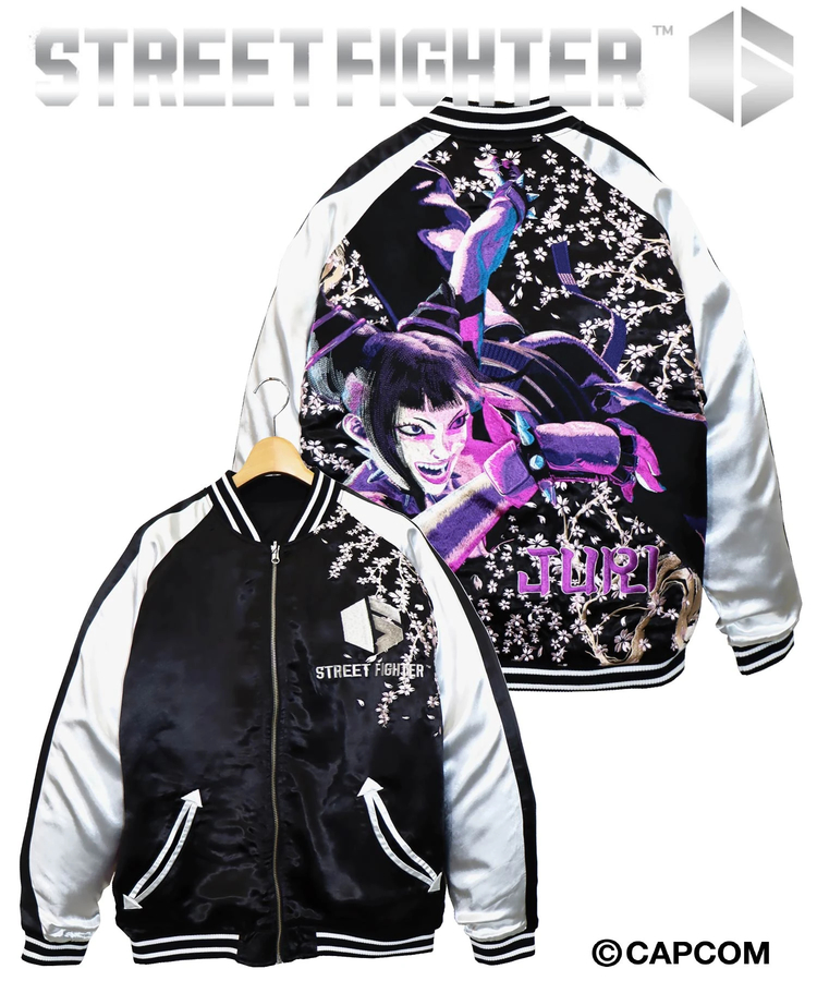 SB STREET FIGHTER6 錦nishiki JURI リバーシブル スカジャン(575351