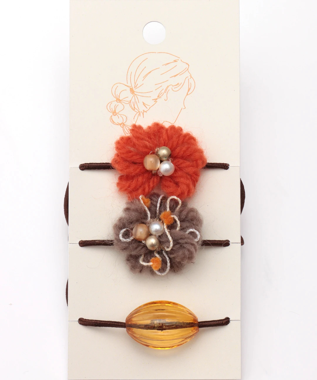 ミックスフラワーセットヘアゴム / ヘアゴム・シュシュ | エスニック