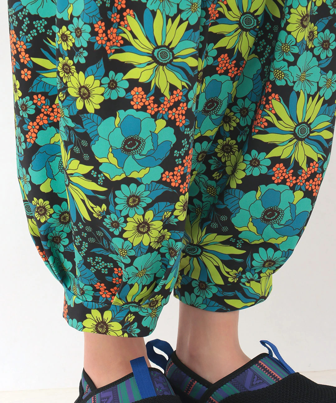 吸水速乾ハイストレッチタイ風パンツ / パンツ | エスニック