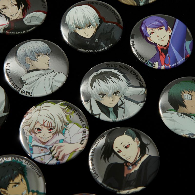 缶バッジ(15種ランダム) | 東京喰種EX. OFFICIAL STORE